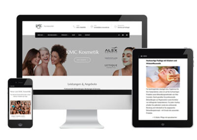 Kosmetikstudio Neu-Isenburg KMC Kosmetik Webdesign Referenzen Marketingwelt Lipp Webagentur