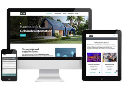 Referenzen Webdesign Beck Elektrotechnik Rottenburg - Marketingwelt Lipp aus Herrenberg