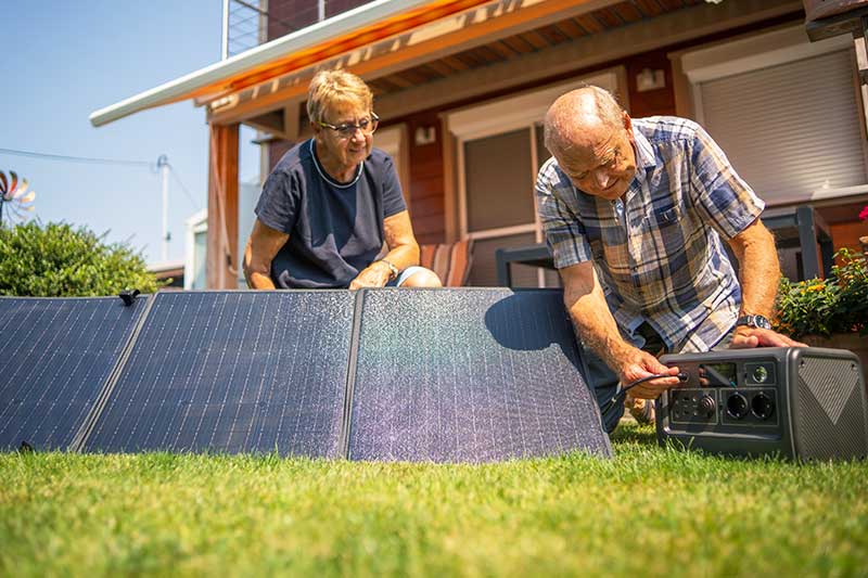 Autarke Stromversorgung mit Mini-Solaranlage – Angebote im neuen Photovoltaik Onlineshop von WWS Energy Solutions