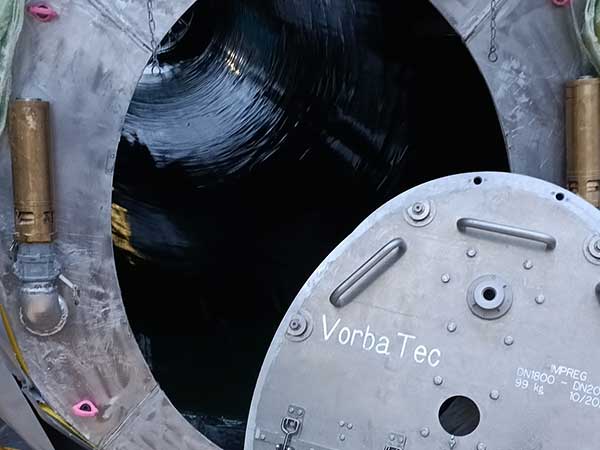 Firmenprofil Vorbatec führender Hersteller für innovative Alumimium UV-Packer für eine effiziente grabenlose Kanalsanierung