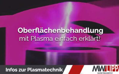 Plasma Oberflächenbehandlung